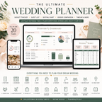 Ultimate Wedding Planner | Budget, Guest List, Seating Chart, Vendors & More
